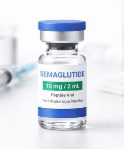 Semaglutide 10mg peptide research vial for GLP-1 metabolic studies