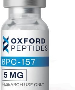 BPC 157 5mg peptide vial for cellular research