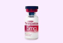 Tirzepatide 5mg peptide research vial for GIP and GLP-1 metabolic studies