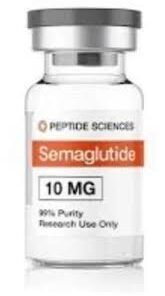 Alternative view of Semaglutide Peptide – 10mg Research Vial