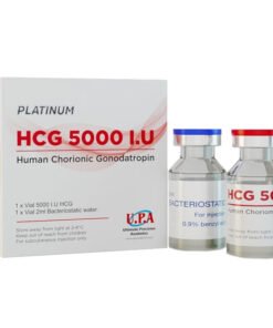HCG 5000iu individual kit w/ bac water