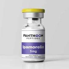 Ipamorelin 5mg peptide vial for growth hormone research