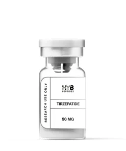 Retatrutide 50mg peptide research vial for GLP-1, GIP, and glucagon metabolic studies